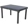Image de Hespéride - Table de Jardin Extensible Piazza Gris Graphite - 10 Places - Aluminium Antirouille - Meuble d'Extérieur à Rallonge Coulissante