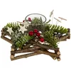 Image de FEERIC Christmas - Photophore Bois Centre de Table à l'orée des Bois