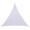 Image de Toile Solaire Voile d'ombrage 5 x 5 x 5 m pour ombrager Votre Jardin, Votre terrasse ou Votre Balcon- Coloris Blanc