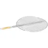 Image de AC-Déco Double Grille Barbecue Ronde - D 50 x H 75 cm - Métal chromé