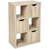 Image de Atmosphera - Buffet 3 Portes Effet chêne Naturel Bivoak