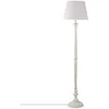Image de Atmosphera - Lampadaire Leo blanc - bois H153 cm