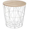 Image de Atmosphera - Table d'appoint Kumi Grise D40 Cm