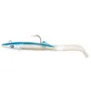 Image de Ragot RagLOU HYBRID Monster Lot de 2 leurres en caoutchouc avec système de hochet, crochet VMC 14-20 cm, 45-145 g, leurre en caoutchouc pour la Norvège (Pearl Blue, 101 g)
