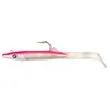 Image de Ragot RagLOU HYBRID Monster Lot de 2 leurres en caoutchouc avec système de hochet, crochet VMC, 14-20 cm, 45-145 g, leurre en caoutchouc pour la Norvège (rose perlé, 145 g)