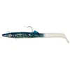 Image de Ragot RagLOU HYBRID Monster Lot de 2 leurres en caoutchouc avec système de hochet, crochet VMC 14-20 cm, 45-145 g, leurre en caoutchouc pour la Norvège (bleu abalone, 145 g)