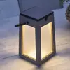 Image de Les Jardins Lanterne solaire LED Tecka portable Duratek 25 cm