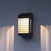 Image de Les Jardins Applique murale solaire LED Corner avec capteur, gris