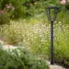 Image de Les Jardins Borne solaire LED Metro avec capteur, grise