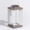Image de Les Jardins Lanterne solaire Teckalu, Duratek/blanc, 45,5cm