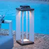 Image de Les Jardins Lanterne solaire Teckalu, Duratek/blanc, 65,5cm