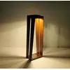 Image de Les Jardins Lanterne solaire LED Skaal avec capteur, corten, 70 cm