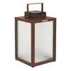 Image de Les Jardins Lanterne solaire à LED Tradition, corten, hauteur 40 cm