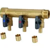 Image de Collecteur avec vannes PER à glissement - GRK - M/F 3/4 - diamètre 12 mm - 3 sorties
