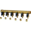 Image de Collecteur avec vannes PER à glissement - GRK - M/F - 3/4 - Diamètre 12 mm - 6 sorties