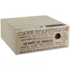Image de COOK CONCEPT Cave à Fromage et Charcuterie en Bois Couteau INOX Beige Noir