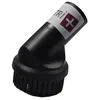 Image de Distri+ - Brosse Meuble Ronde Universelle pour aspirateur allant sur des Tubes de diamètre 30 à 38 mm - Largeur 8 cm - Compatible avec Nilfisk, Karcher, Miele, Rowenta, Numatic ... (ø 32 mm)