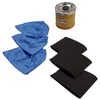Image de Distri+ - 1 Filtre Cartouche 3 Filtres Mousse Compatible (Alternative pour réf d'origine 45120275) + 3 Pochettes filtrantes po