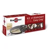Image de KRAMPOUZ Kit d'Étalement EASY CREP' P/Crêpière Diamètre 35 cm - Étaleur en inox - Pour de Grandes Crêpes Fines et Rondes - Accessoires fournis Réf AKE83