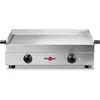 Image de Plancha électrique KRAMPOUZ Saveur inox 2 brûleurs à poser, 64x34 cm