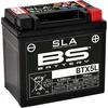 Image de BS Battery Batteries Motorrad 300670 BTX5L BTZ6S AGM SLA, noir