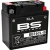 Image de BS battery 300771 bb16cl-B AGM SLA Moto Batterie, noir