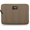 Image de PORT Designs Housse Milano II pour Ordinateur Portable en Velours avec Protection matelassée (Marron, 13-14")