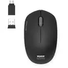 Image de PORT Connect Collection - Souris - optique - 3 boutons - sans fil - 2.4 GHz - récepteur sans fil USB - graphite en occasion ou reconditionné