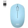 Image de PORT Connect Collection - Souris - droitiers et gauchers - optique - 3 boutons - sans fil - 2.4 GHz - récepteur sans-fil USB/USB-C - azur en occasion ou reconditionné
