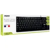 Image de Port Connect Clavier pc de Bureau USB-a indicateurs LED azerty EU Noir
