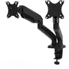 Image de Port Connect Fixation de Bureau Bras d'affichage pour écran jusq'à 32 Pouces / 8 kg Norme vesa avec Double Orientation Noir