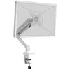 Image de PORT - Kit de montage (bras de moniteur réglable, fixation par pince pour bureau, montage par passe-câble) - bras réglable - pour Écran LCD - aluminium, plastique, acier - blanc - Taille d'écran : jusqu'à 32 pouces - montrable sur bureau en occasion ou reconditionné