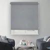 Image de MADECOSTORE Store Enrouleur tamisant sans percer - Gris Clair - L91 x H170cm