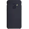 Image de Coque pour Samsung Galaxy A8 SoftTouch Silicone Noire Bigben