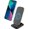 Image de Chargeur sans Fil 15W Qi Stand + Chargeur 20W Noir Bigben