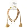 Image de Bandoulière Cordon Universelle Amovible Beige avec Pompons Bigben