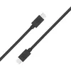 Image de Câble USB C/USB C 3A 1.2m PD 60W Noir Bigben