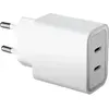 Image de Chargeur FORCE POWER 2x USB-C 45W Recyclé Blanc