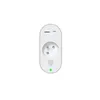 Image de Parafoudre 1 Prise EU 540J avec Universel 1,5m Grise et Blanche Force Power Lite