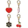 Image de Cordon téléphone FORCE CASE Lot de 4 charms LOVE pour tour de cou