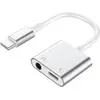 Image de Adaptateur USB C FORCE POWER USB-C/Jack 3.5+USB C 100W Renforcé