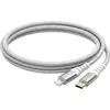Image de CABLE FORCE POWER 60W 2m Lightning MFI / USB-C MFI Blanc