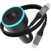 Image de Chargeur allume cigare FORCE POWER 65W USB-A + USB-C + cable USB-C/C 1.2m