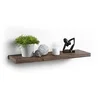 Image de Homéa, Etagere Flottante MDF L75 x 22,8 cm Noyer