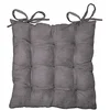 Image de Douceur d'Intérieur 1604410 Assise Mat Suède Polyester Rouge 40 x 5 x 40 cm