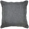 Image de Douceur d'Intérieur, Coussin (40 x 40 cm) Newton Anthracite, Chambray