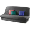 Image de Douceur d'Intérieur, Housse de Clic Clac Matelassée (120 à 140 cm - 185 à 200 cm) Essentiel Beton, Polyester Uni