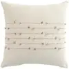 Image de Douceur d'intérieur - Coussin en coton Golden Sunset blanc - 40 x 40 cm 40x40 cm