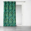 Image de Douceur d'Intérieur, Rideau à Oeillets (140 x 260 cm) Rio Bleu, Polyester Imprimé