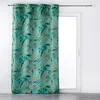 Image de Douceur d'Intérieur, Rideau à Oeillets 140 x 260 cm Polyester Imprimé, Panis Bleu